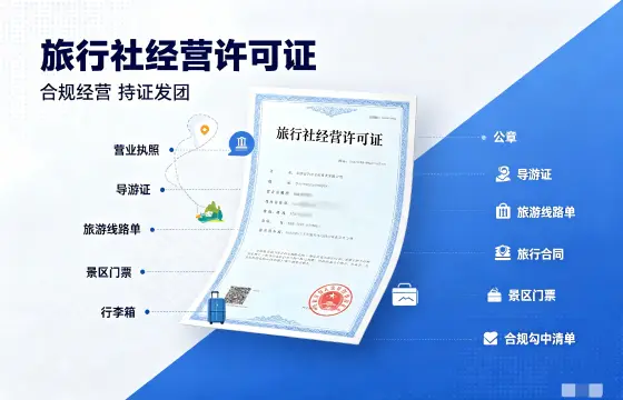 旅行社经营许可证
